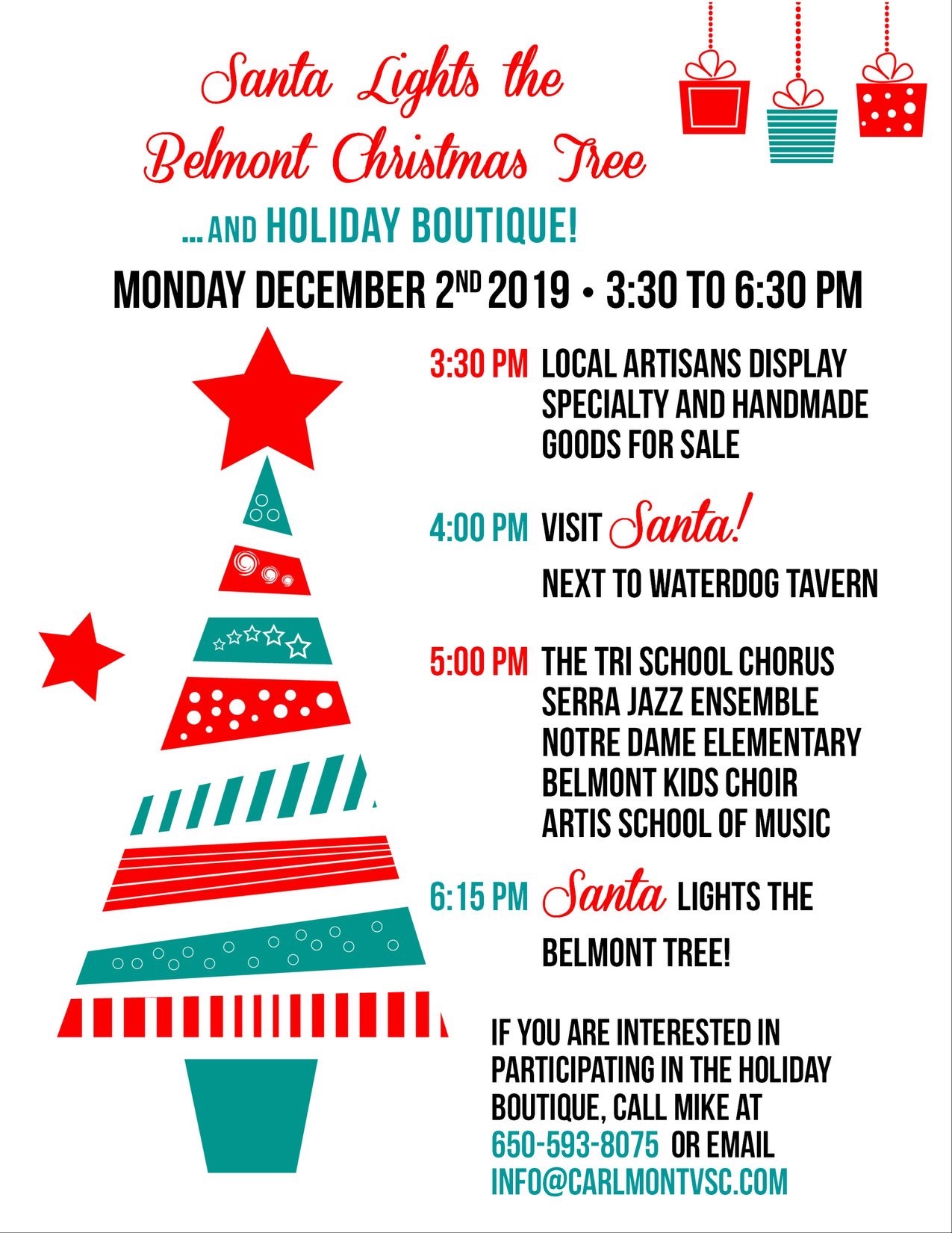 Events | Carlmont Village Shopping Center
